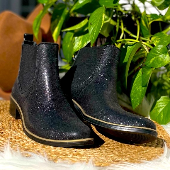 Kate ♠️ Spade Sedgwick Glitter Chelsea Boots - Picture 10 of 12